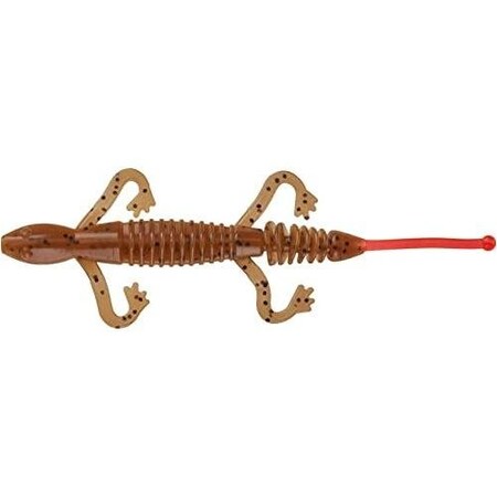 Mister Twister 5 Ringed Lizard 7Pk Carolina PumpkinMethiolate Tail 5RL7-24BK09F